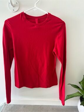 SKIMS Cotton Jersey Long Sleeve T-shirt